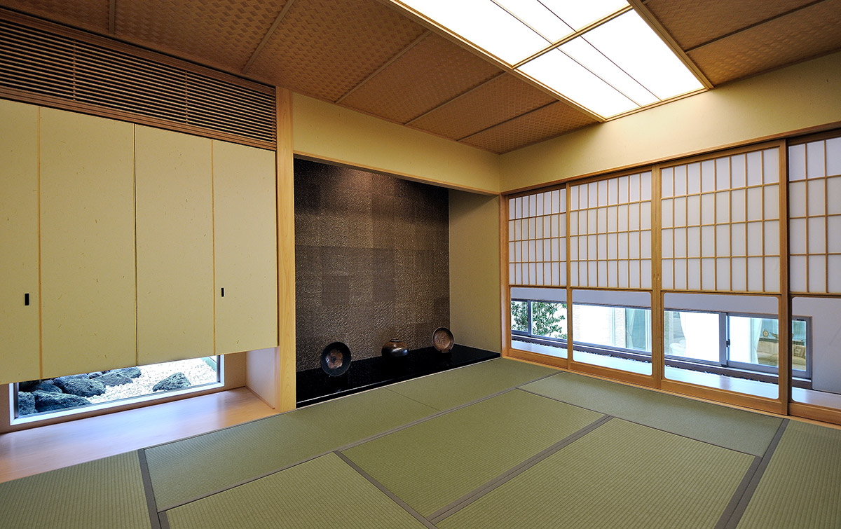 Japanese-style room design│高級住宅