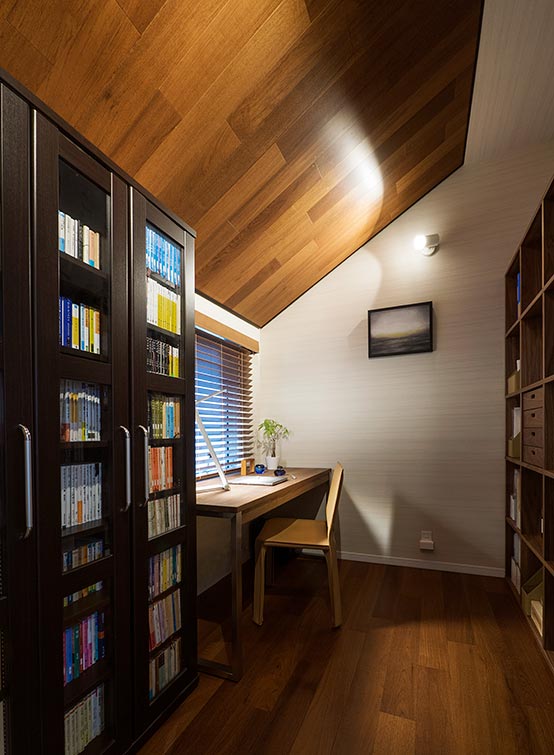 Study design Ceiling wood│高級住宅