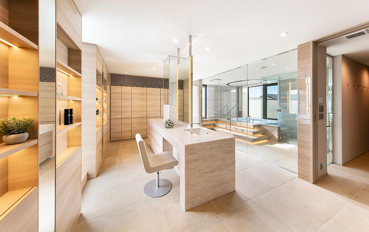 Modern Bathroom design│高級住宅 ホテルライクなバスルーム