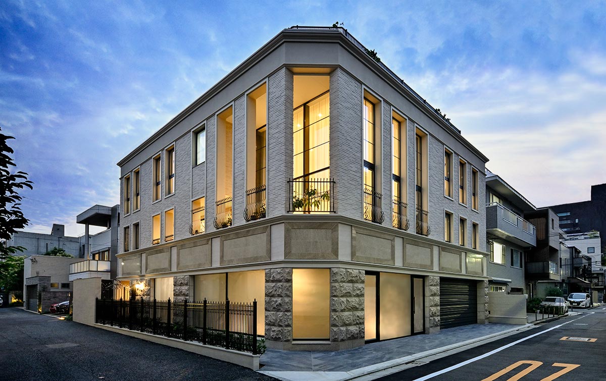 Modern classic exterior design