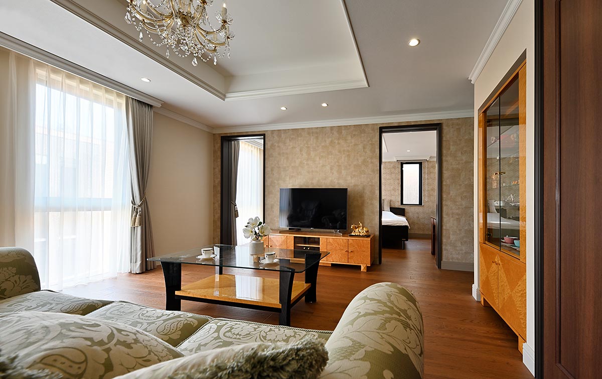 classical living design