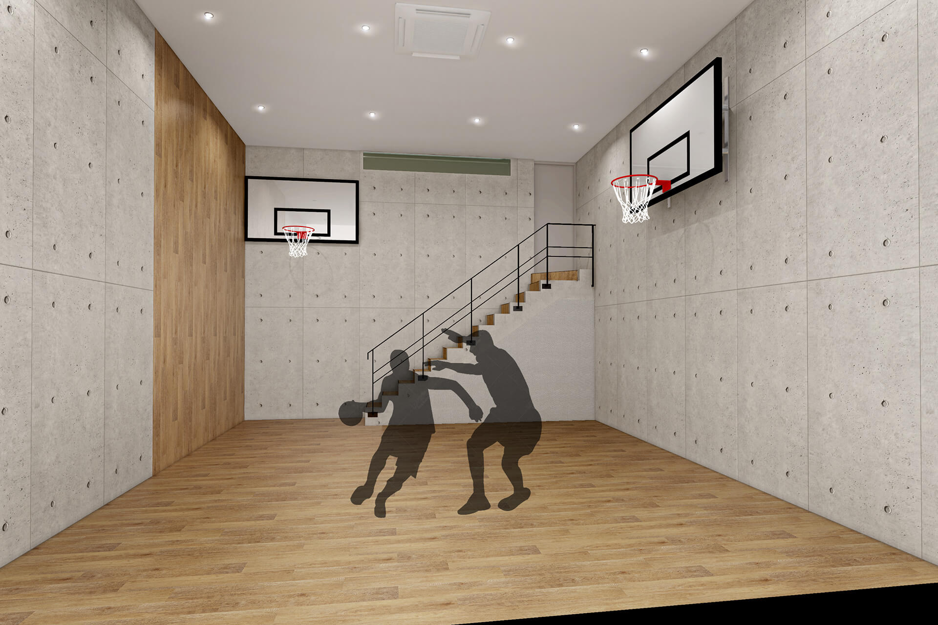 高級住宅のCG