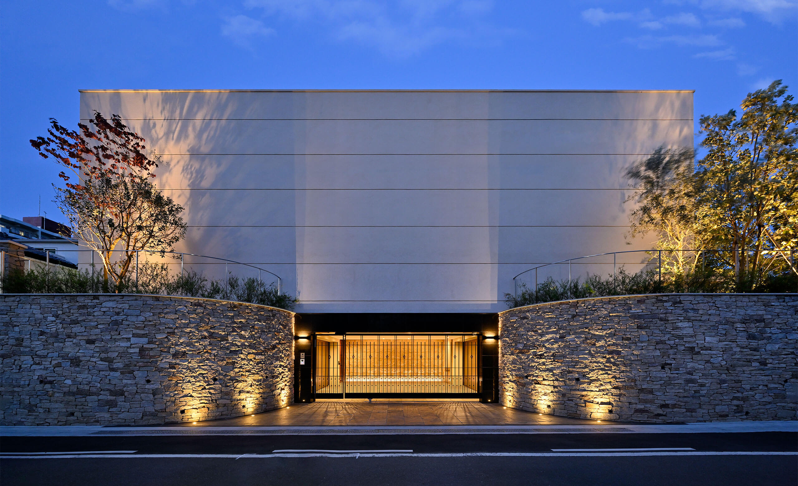 高級住宅│曲線の外観デザイン