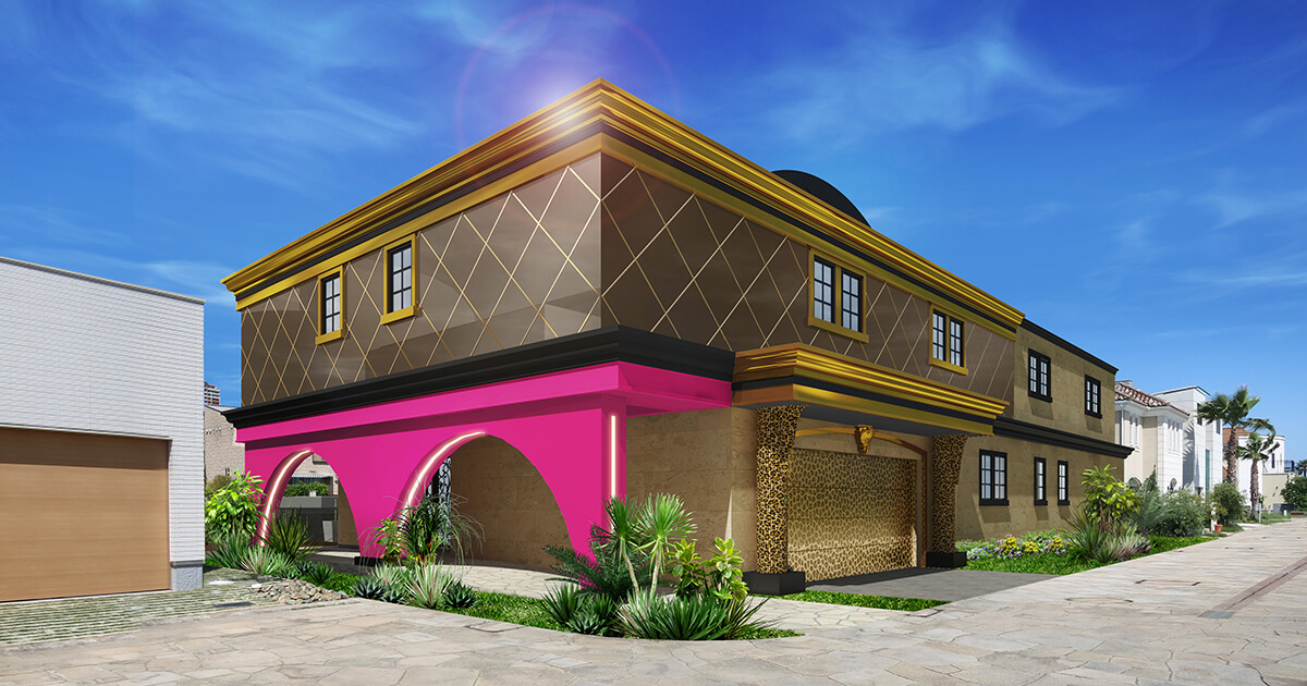 高級住宅の外観