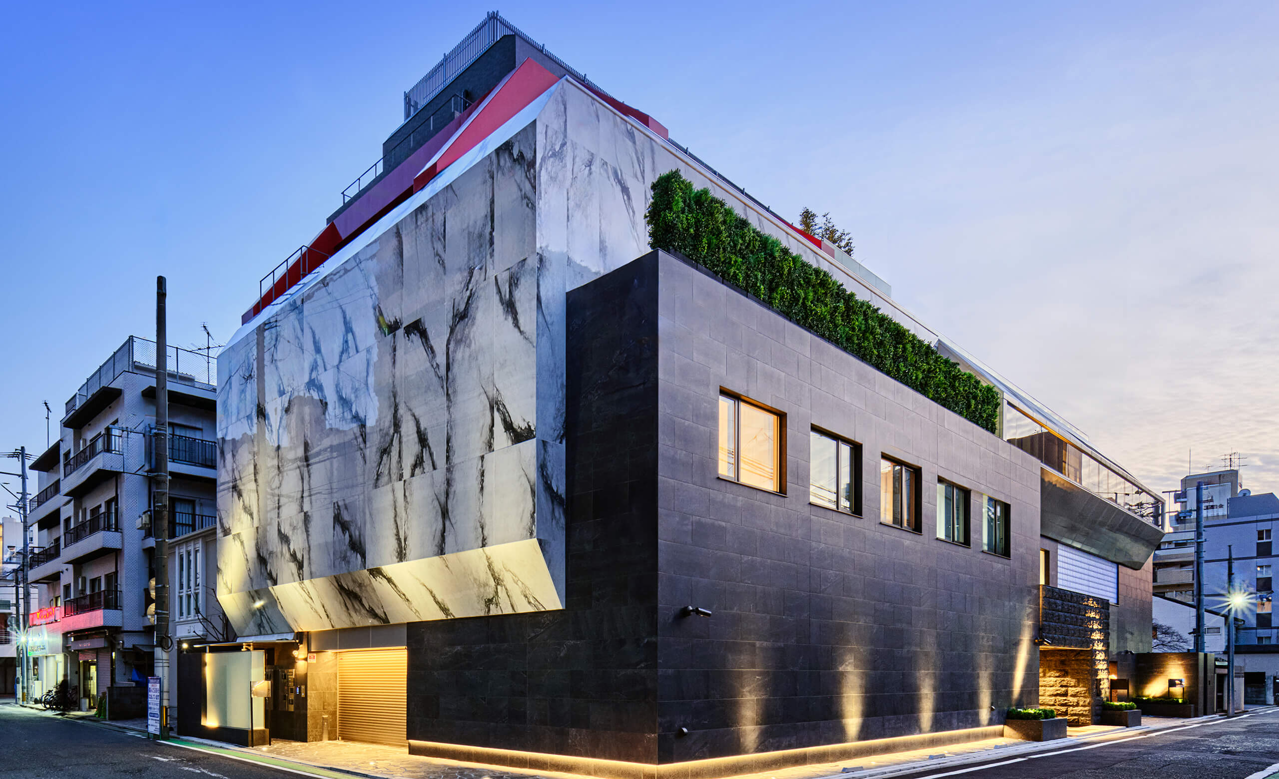 高級住宅の外観