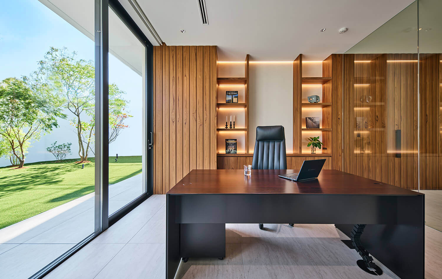 高級注文住宅の書斎