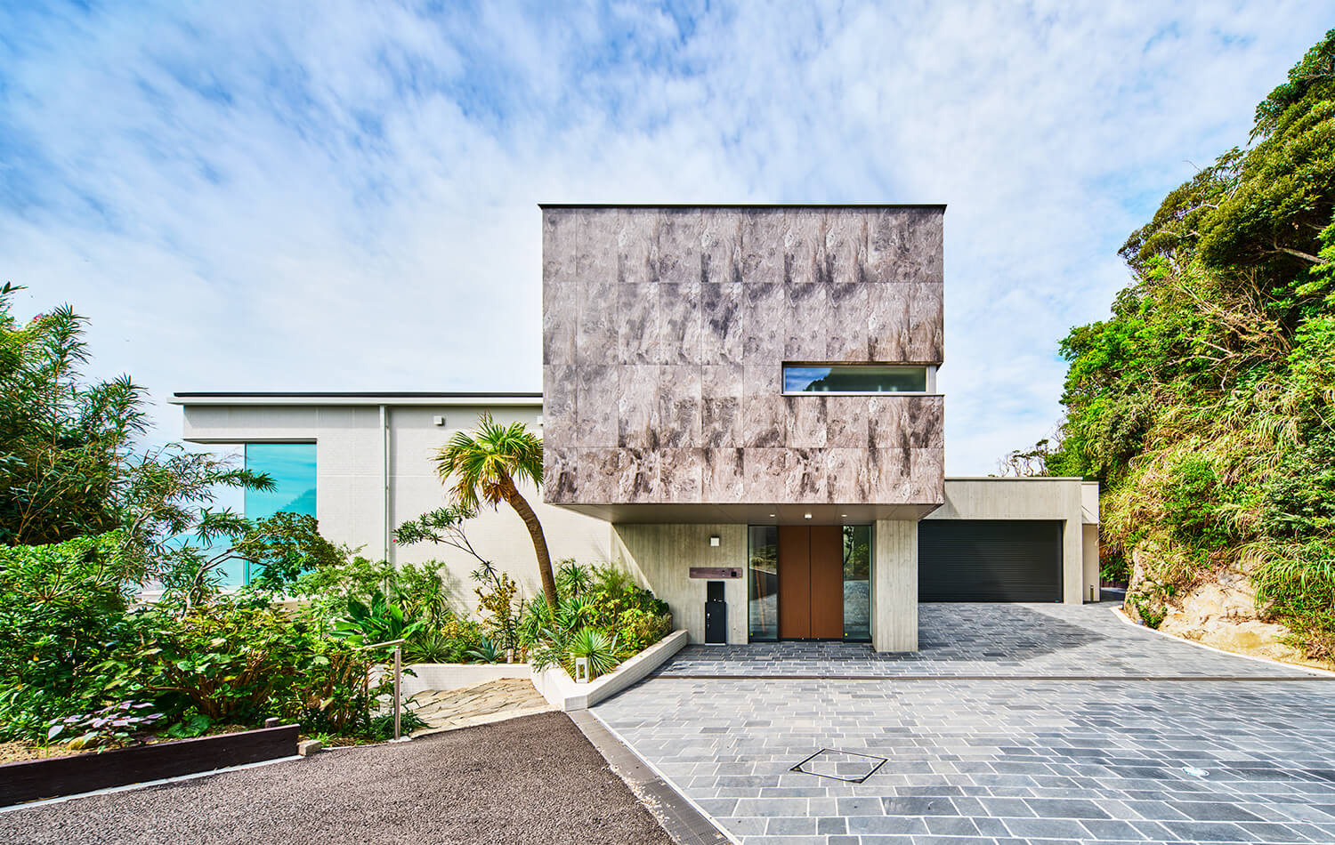 高級住宅の外観