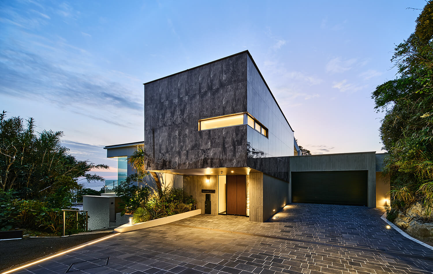 高級住宅の外観