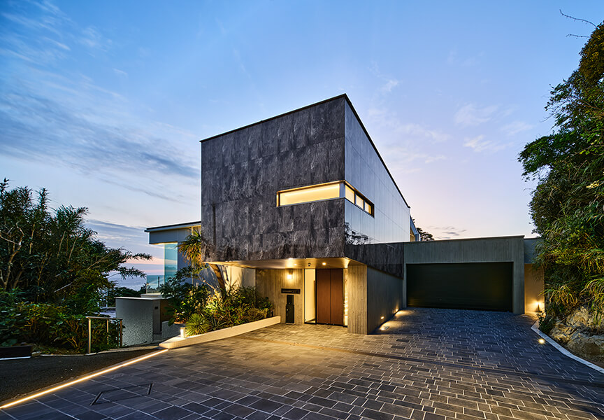 高級住宅の外観