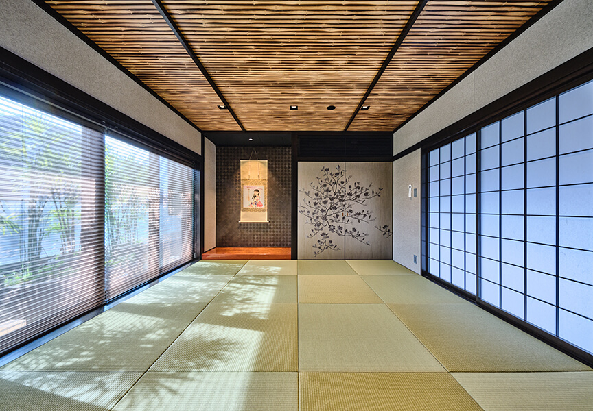 高級住宅の和室