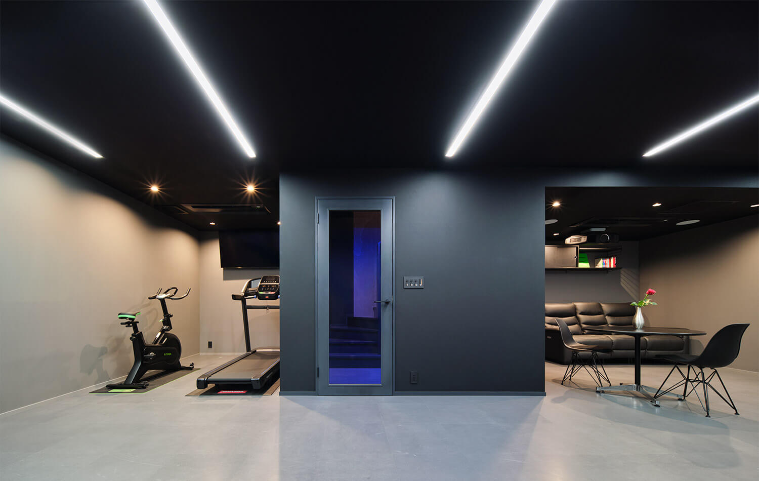 高級住宅の地下室