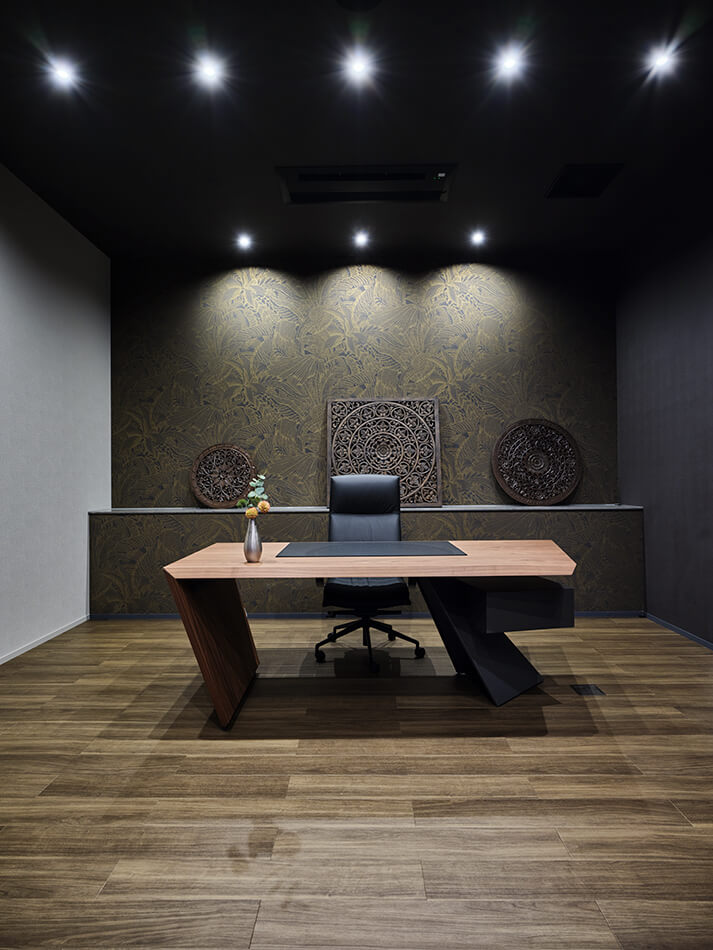 高級住宅の書斎