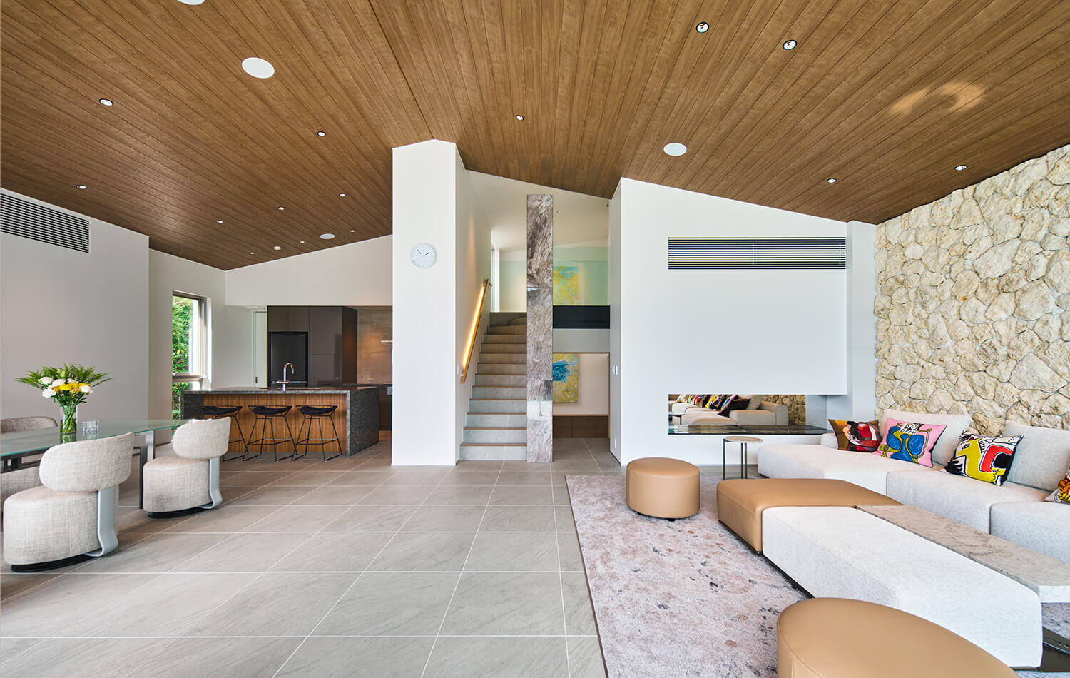 高級住宅のリビング