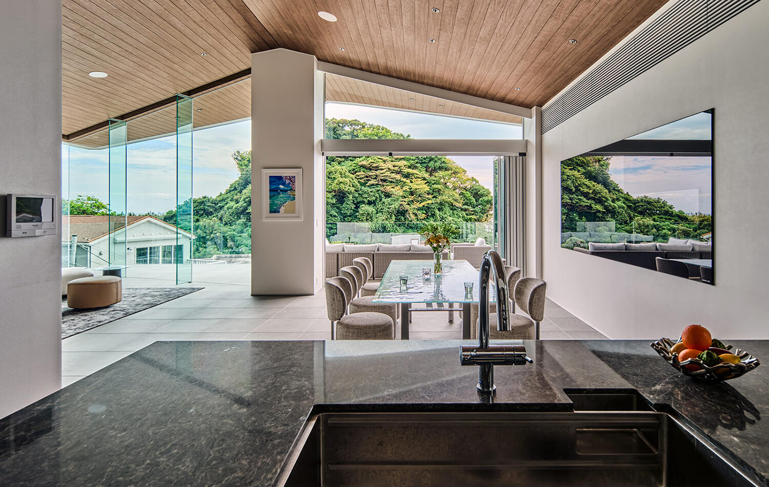 高級住宅のキッチン