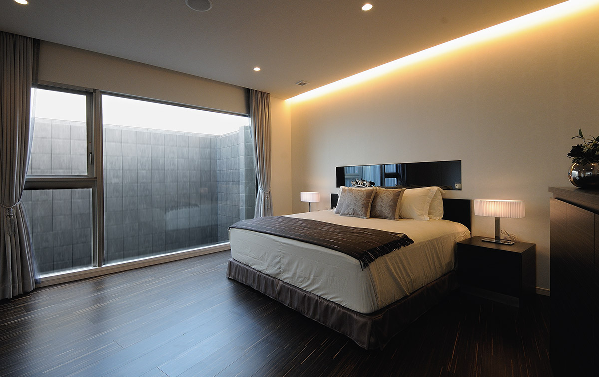 Modern bedroom design│高級住宅