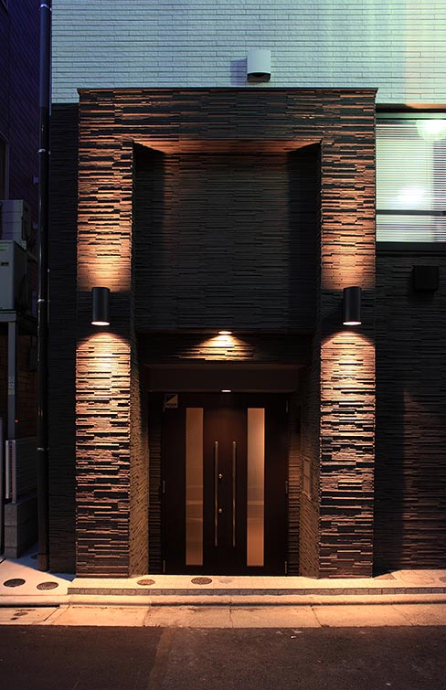 Exterior design of the apartment│高級住宅