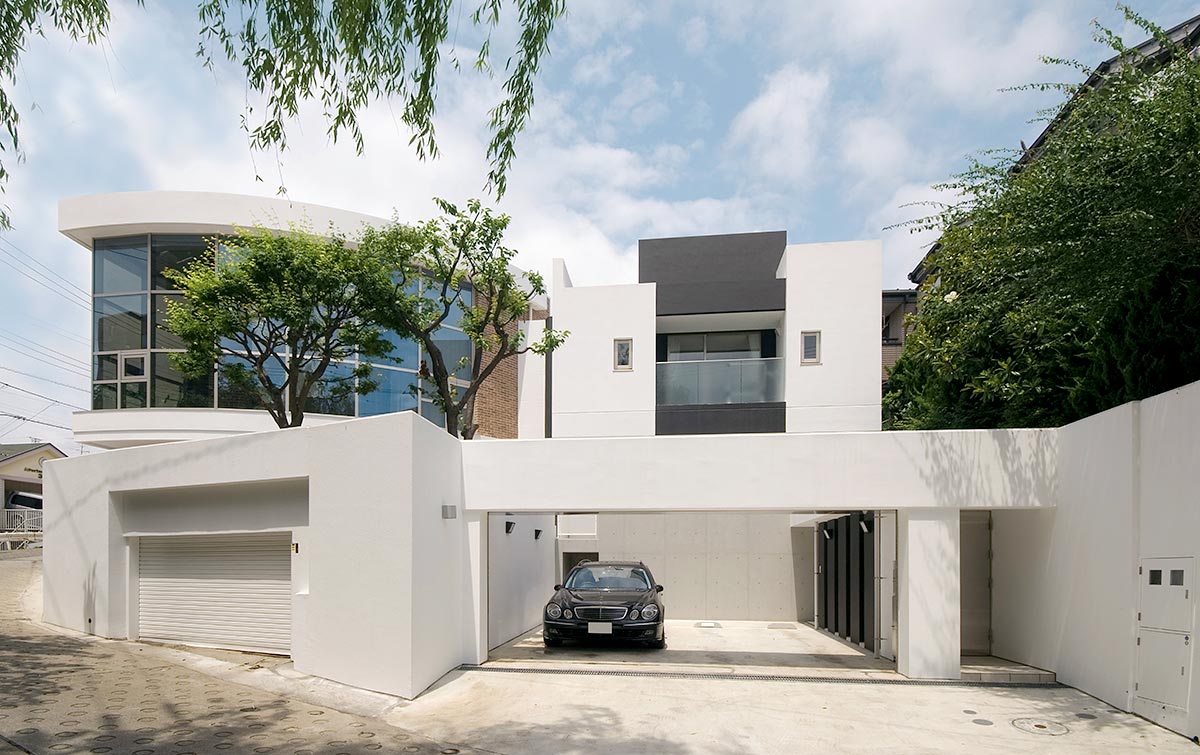Contemporary home exterior design│高級住宅