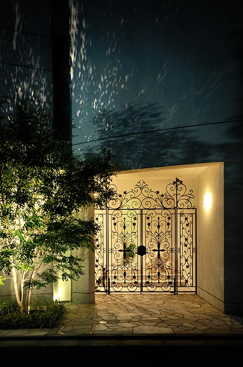 Exterior house design Delicate gate│高級住宅
