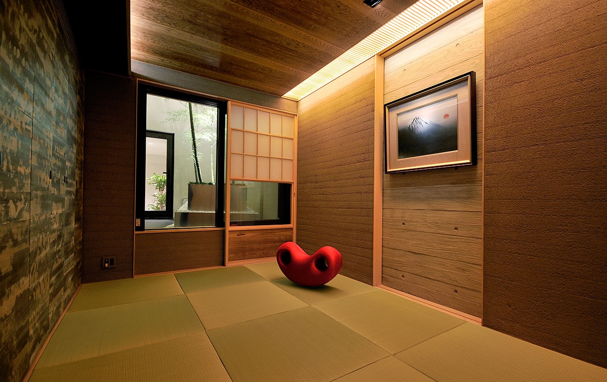 Modern Japanese-style room design│高級住宅