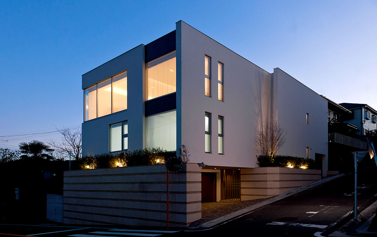 modern house exterior design│高級住宅コートハウス