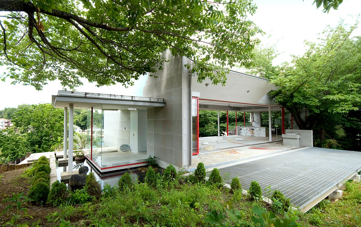 Exterior design of the recreation center│高級住宅外観