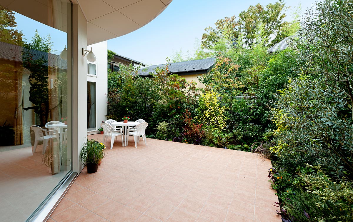 Terrace design garden│高級住宅