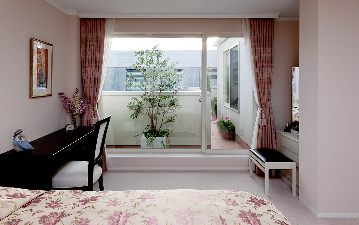 Bedroom design pink│高級住宅