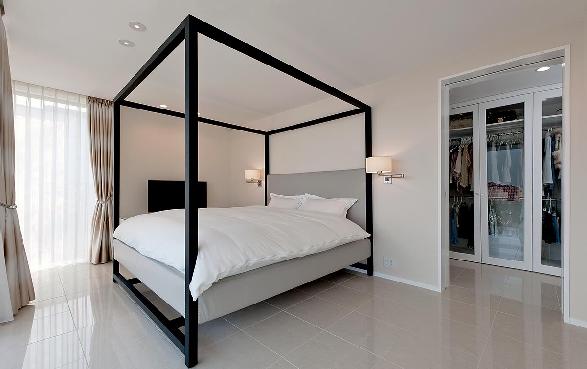 Modern bedroom design│高級住宅