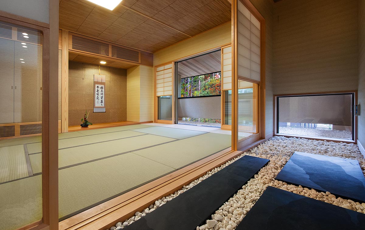 Japanese style room│別荘建築　和室