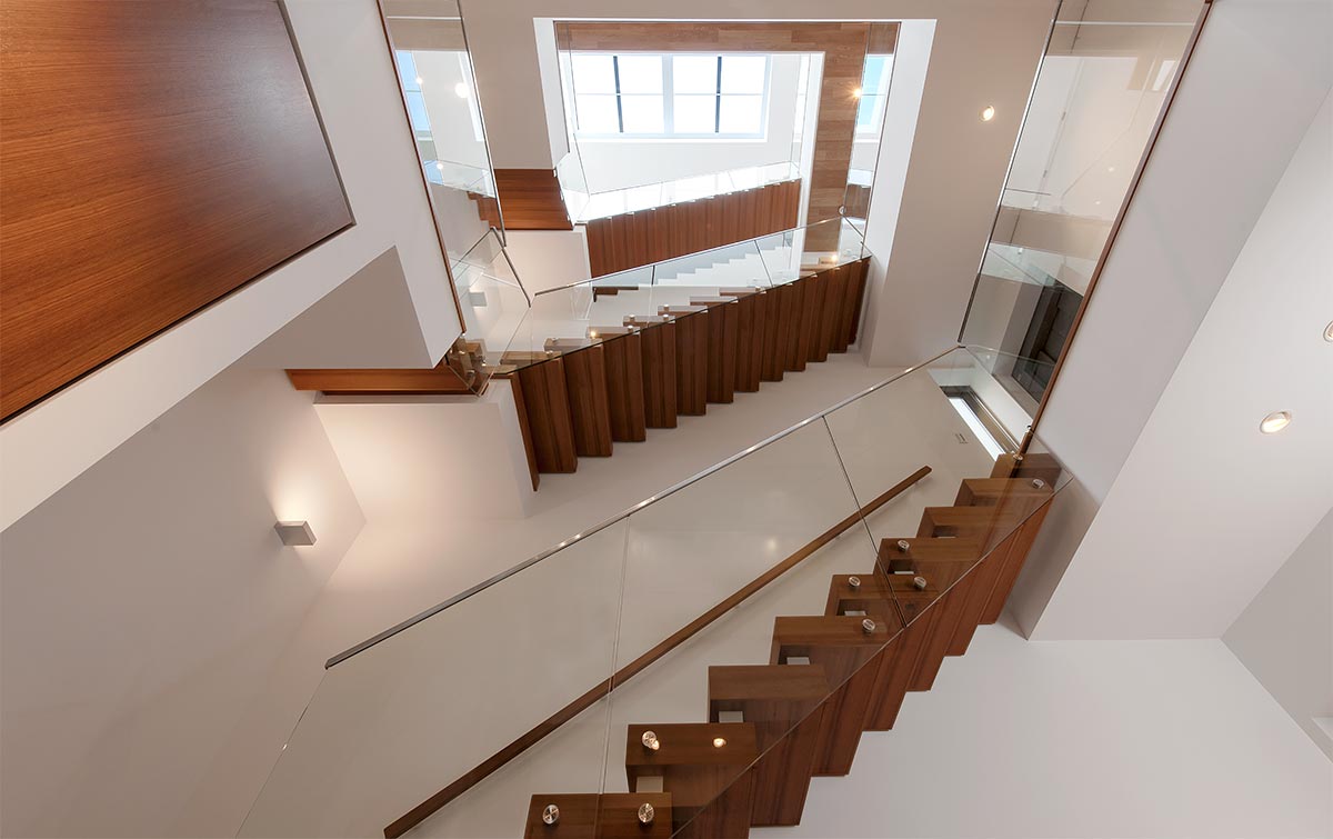 Stairs Skylight│高級住宅 階段デザイン