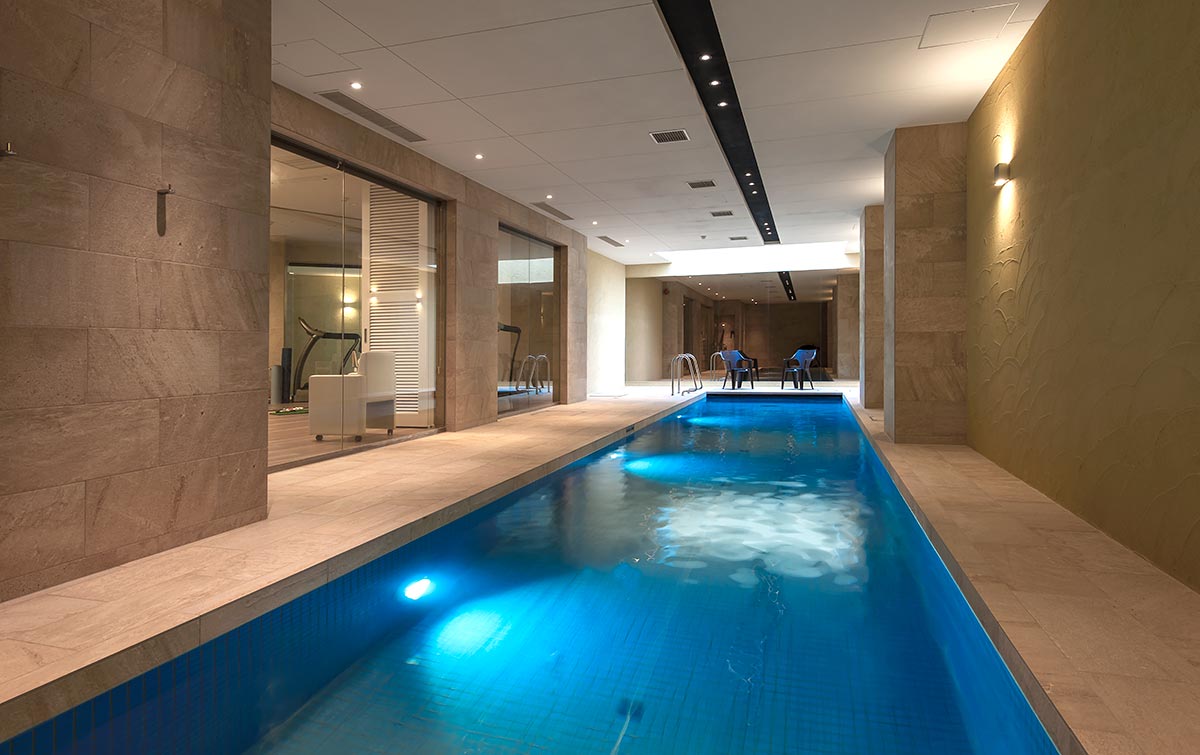 Underground swimming pool design│高級住宅