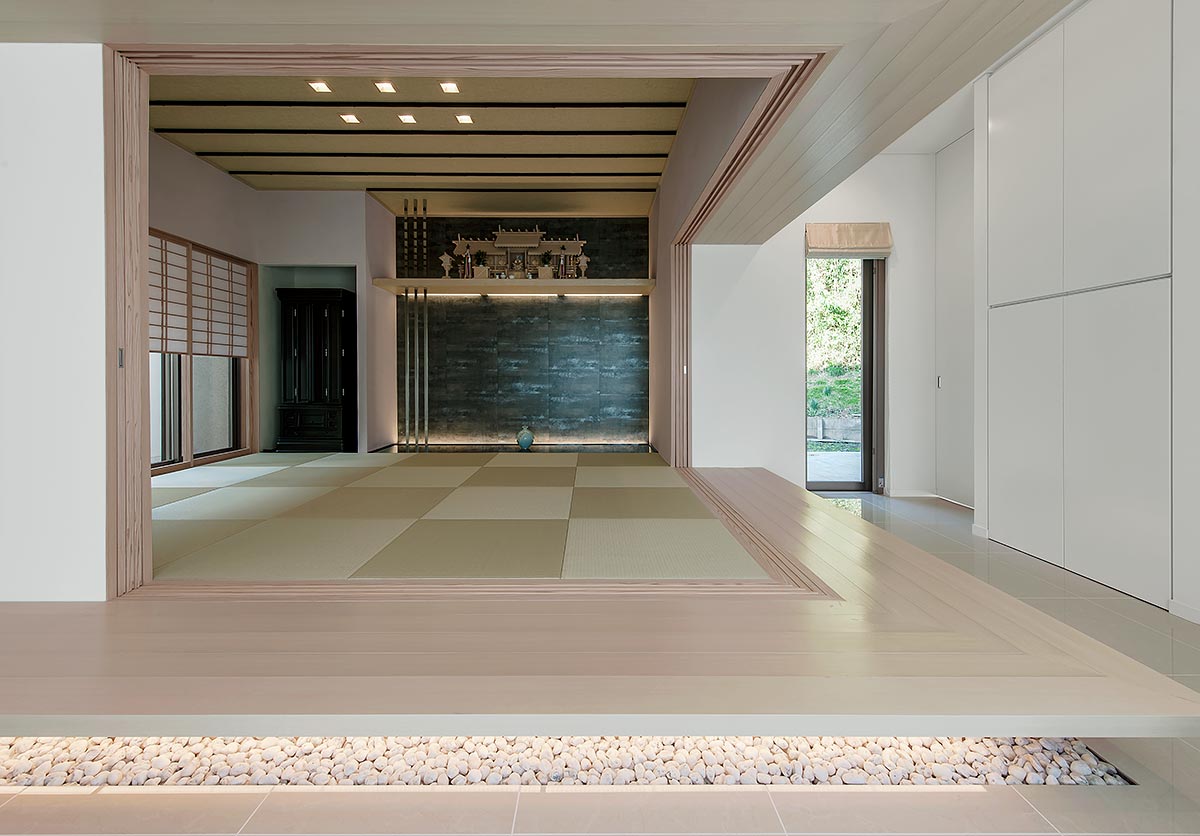 Modern Japanese-style room design│高級住宅 和室
