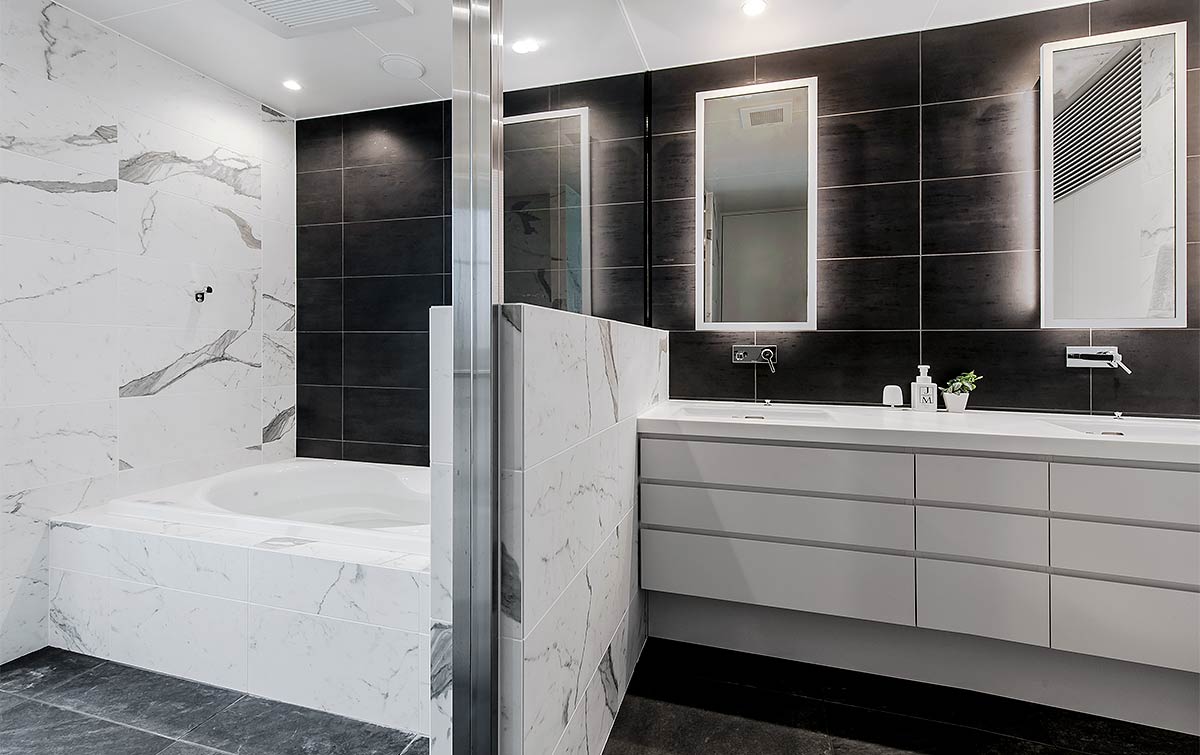 Bathroom design modern│高級住宅　モダンなバスルーム