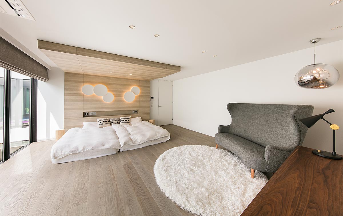 Bedroom design modern│高級住宅 モダンな寝室