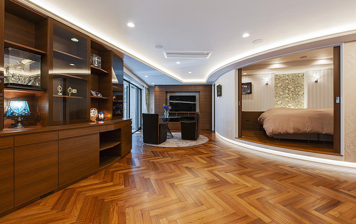 Bedroom design │高級住宅 寝室